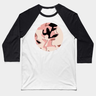 Original abstract modern minimalist design art Baseball T-Shirt